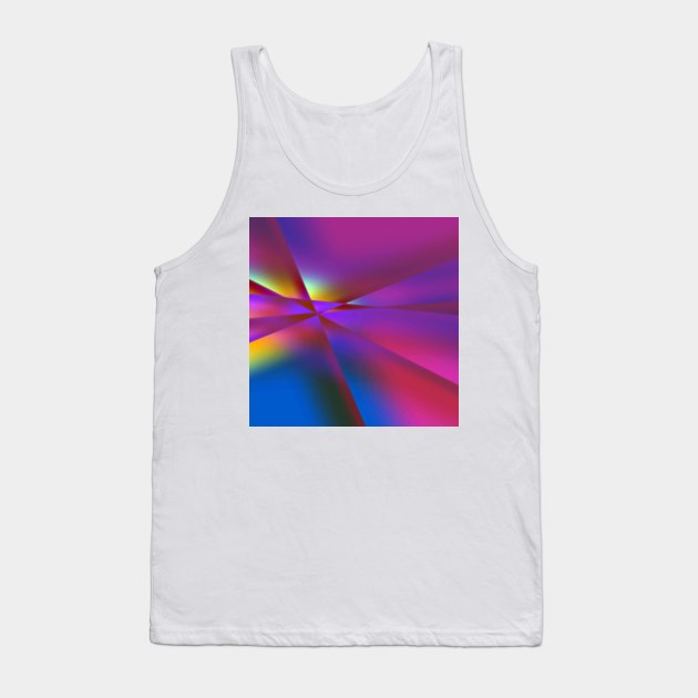 Pink blue abstract texture art Tank Top by Artistic_st